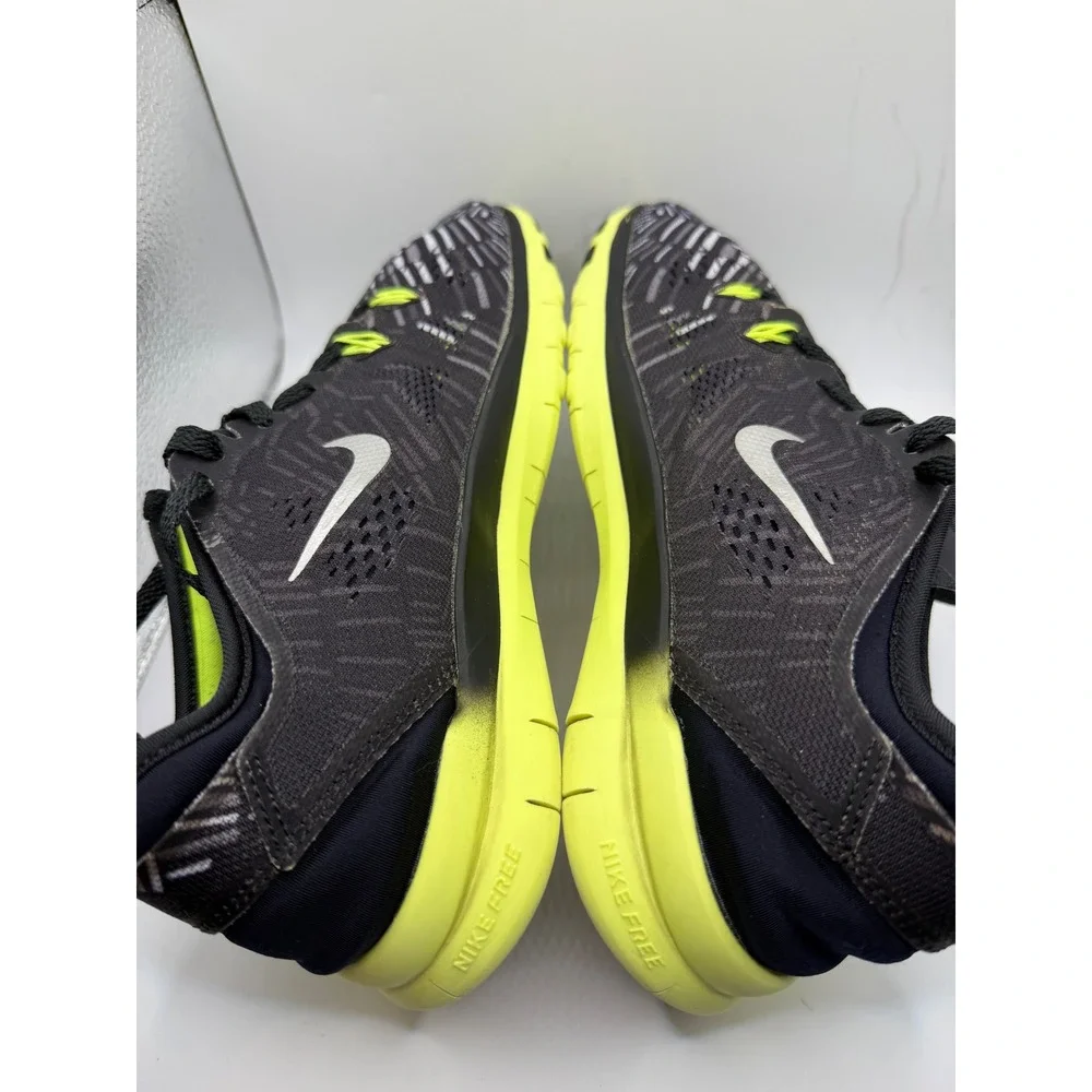 Nike Free 5.0 TR Fit 5 Print Womens Training Shoes Black Volt 704695-017 Size 7